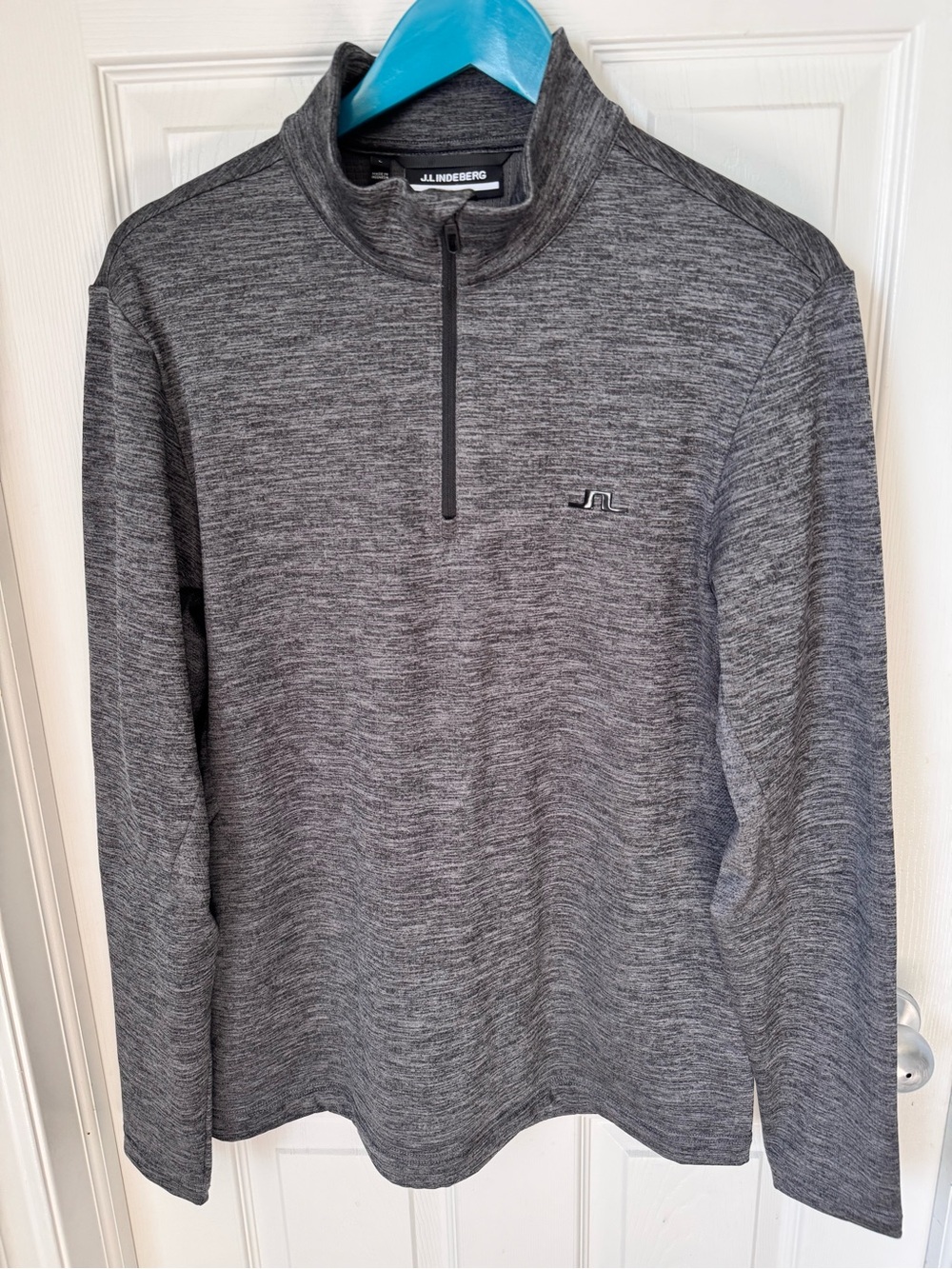 NWT Mens J.Lindeberg Destry Quarter Zip Midweight Golf Sweater Size Large NEW - Picture 3 of 14